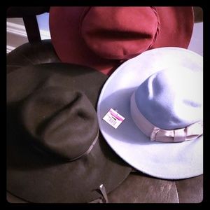 Fall /winter /Wool hat Trio